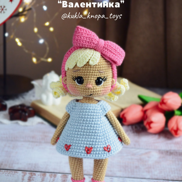 Куклы. Кукла Валентинка