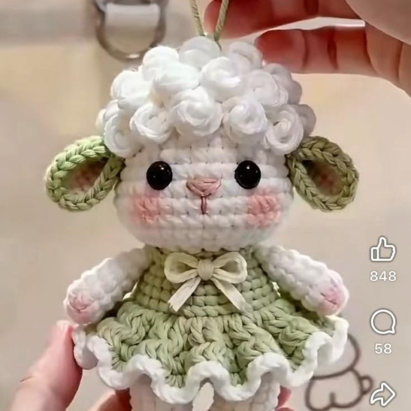 Овечки, козочки. Овечка