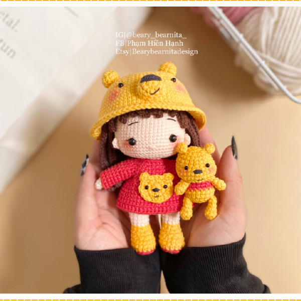 . Pooh bear doll